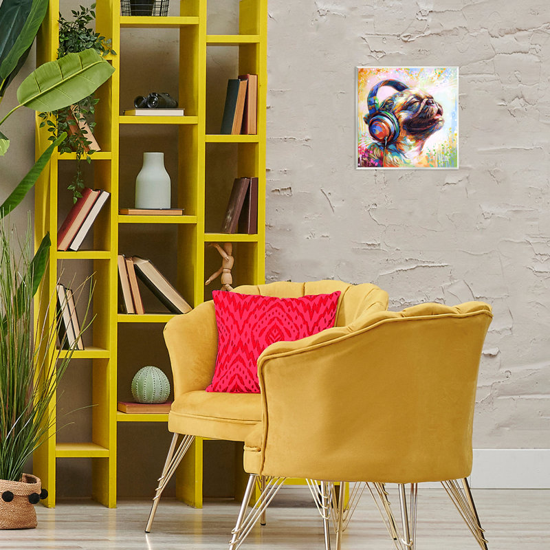 «Blissful Music Pug» par Leon Devenice