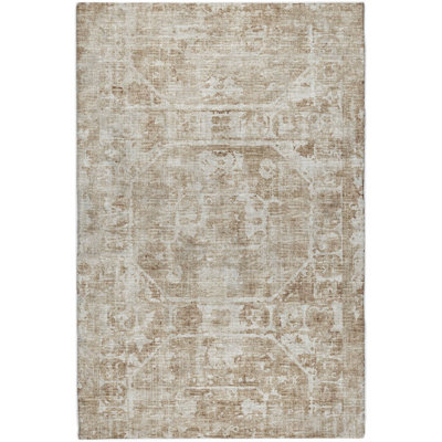 Premium Machine Washable Dream Shag Tribal Medallion Rug