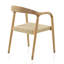 Krier 43cm H Solid Wood Armchair in Natural
