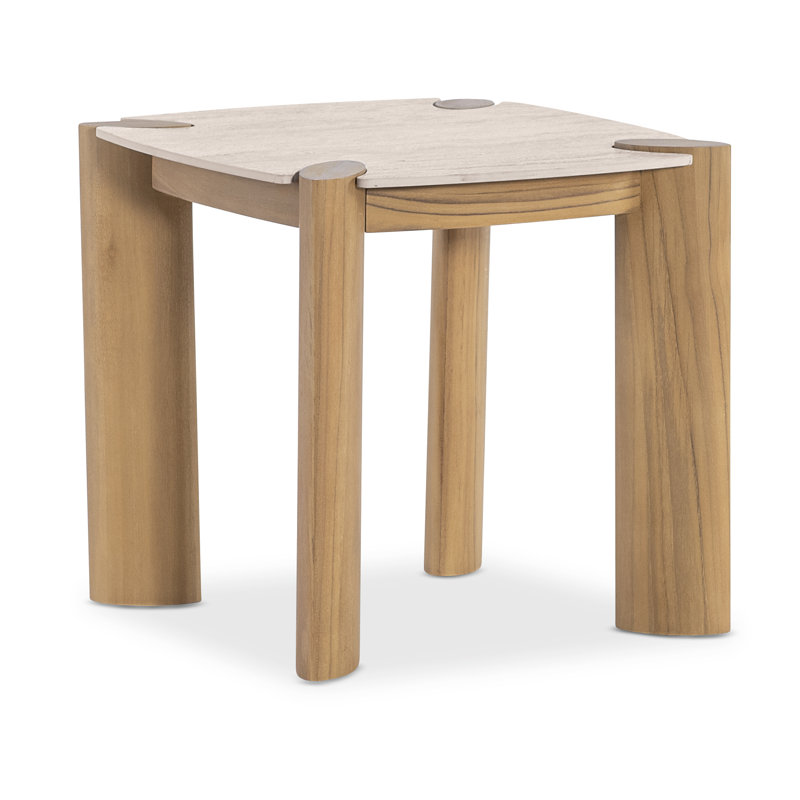 Table d'appoint Margaritaville Somerset, H 19,69 po x l 20,87 po x P 20,87 po