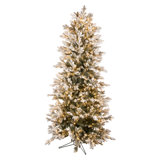 Nordic 90' H Lighted Artificial Fir Christmas Tree