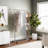Steel Adjustable Rolling Clothing Rack