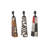 Resin African Woman Black Decorative Sculpture With Red, Orange, And White Dresswear Set