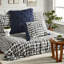 Ensemble de literie en coton indigo 7 pièces Indigo