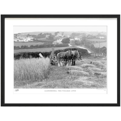 Llanddona, The Village C1955 - Single Picture Frame Print
