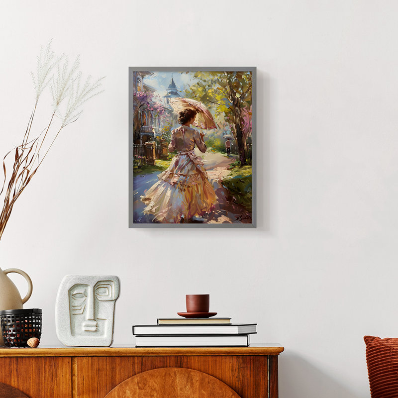 WOMEN Series DCL XXV - reproduction encadrée de qualité supérieure - prête à être accrochée - aucun clou requis