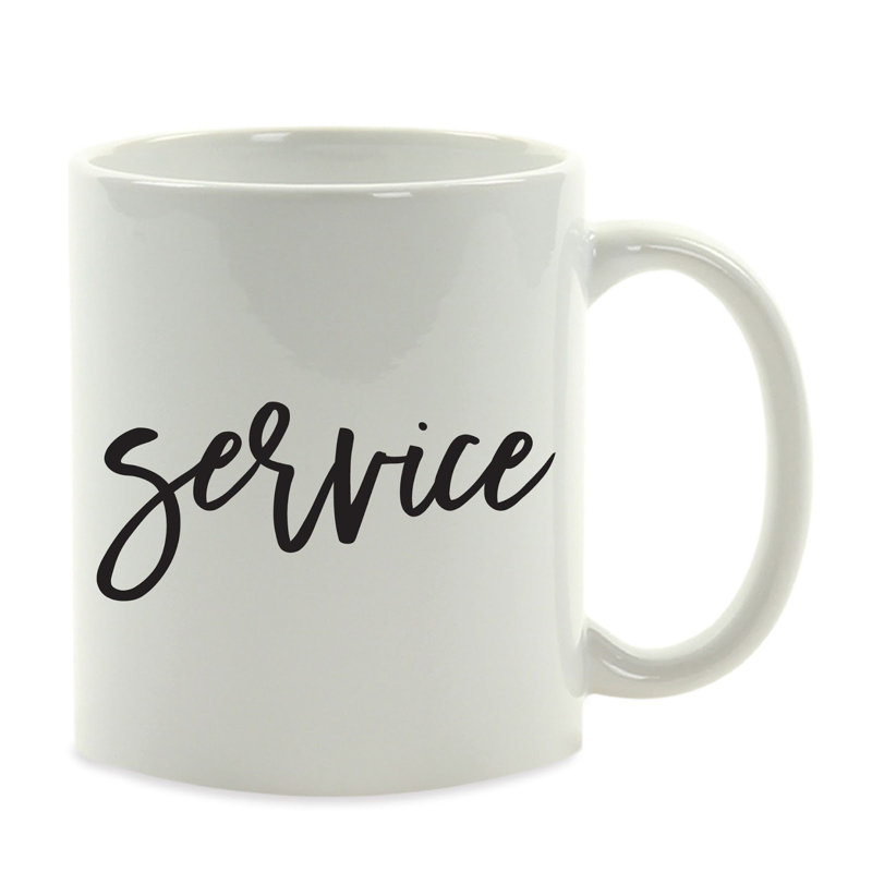 Grande tasse en céramique Albur Calligraphy