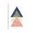 " Triangles II " by Seven Trees Design Painting Print-59558112