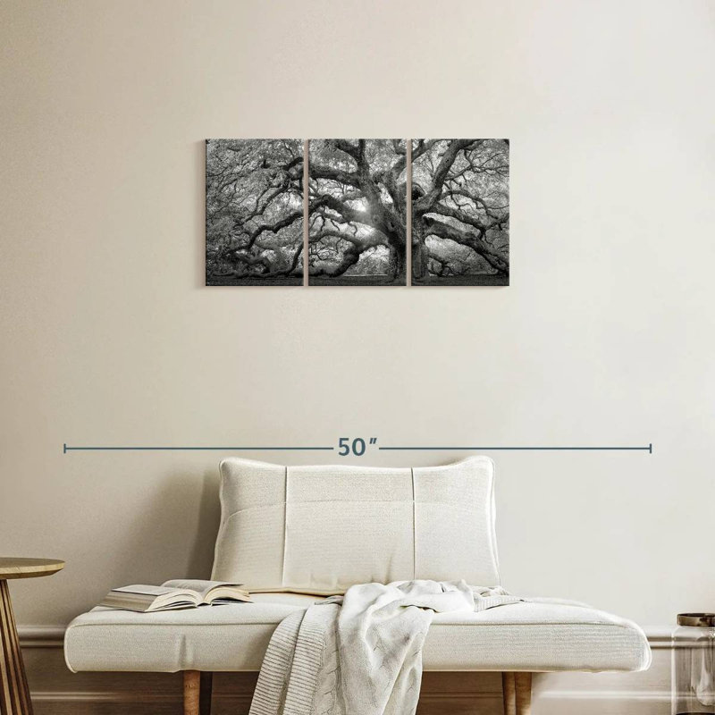 Reproduction d'art sur toile monochromes monochromes, H 15 po x l 32 po x P 1,25 po