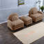 Canapé modulaire moderne 2 places Cloud Teddy
