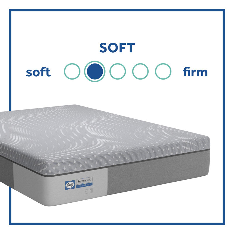 Queen 13" Plush Hybrid Gel Memory Foam Mattress