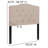 Ciriaca Arched Button Tufted Upholstered Headboard-1636055511-1636055524