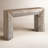 RECYCLED WHITEWASHED WOOD CONSOLE