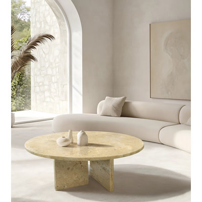Table basse, petite table, table de salon, pierre naturelle Glod