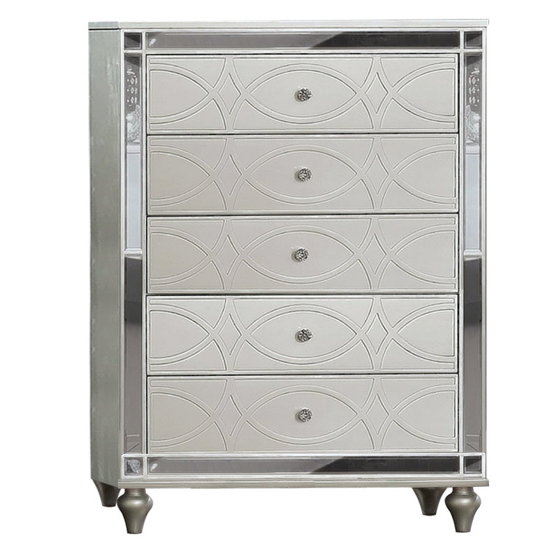 Commode décorative 5 tiroirs Lalitha
