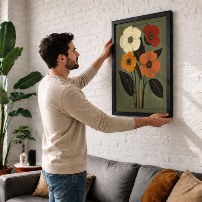 Bouquet Botanical - Framed Print