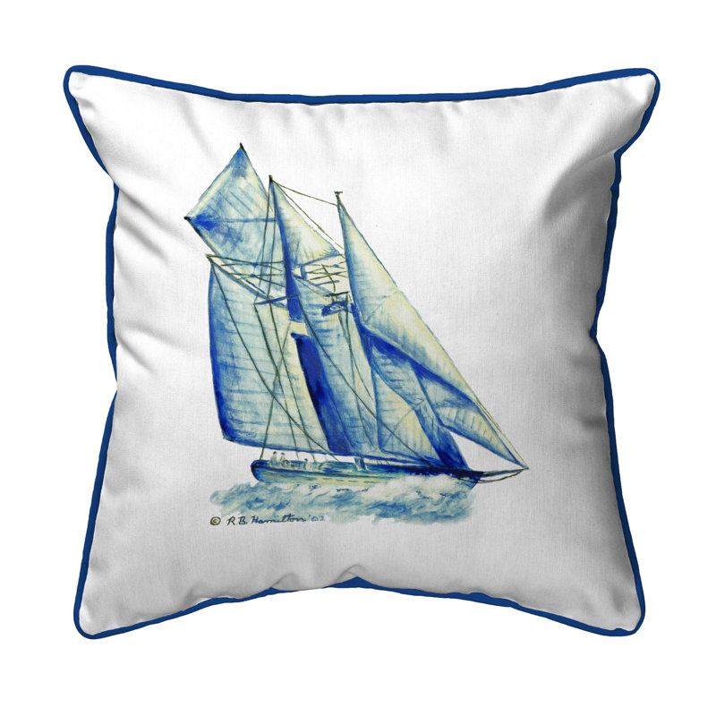 Coussin décoratif en polyéther voilier intérieur/extérieur