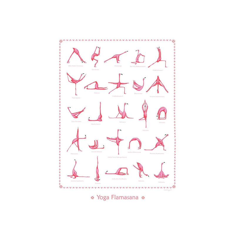 Yoga by Amelie Legault - Wrapped Canvas Print, 66.04 cm H x 45.72 cm W