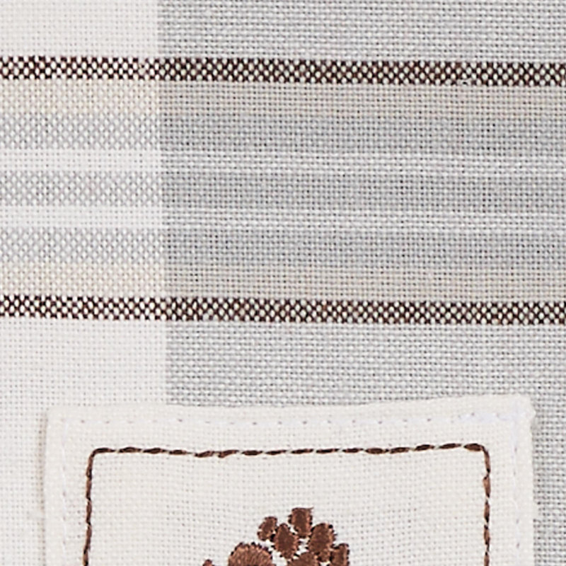  Ensemble de 4 serviettes de table Ponderosa