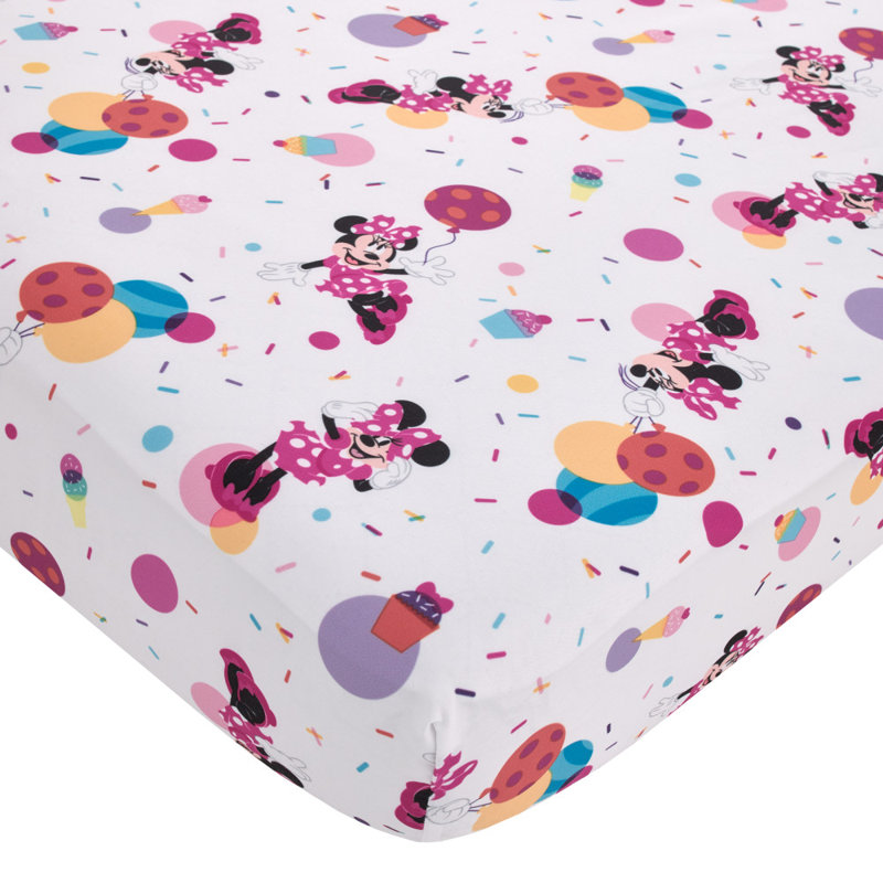 Ensemble de lit pour tout-petits 4 pièces Disney Minnie Mouse