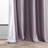 Akke Grommet Vintage Textured Faux Dupioni Silk Blackout Curtains - Single Panel Drapes-988641714-988641722
