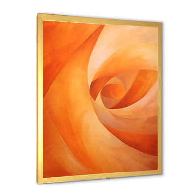 Cynitha - Abstract Spirals Wall Art For Living Room