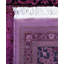 Overdyed Hand-Knotted Wool Modern-Contemporary Purple Runner 2' 8" x 12' 8"
