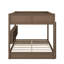 Lit superposé grand sur grand avec armoires et ports USB-75062781