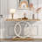 Andreafsky 55.11'' Farmhouse Wooden Console Table-1786510968