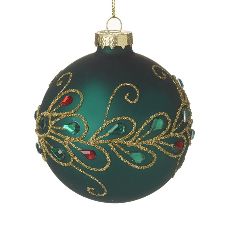 8cm Glass Ball Ornament