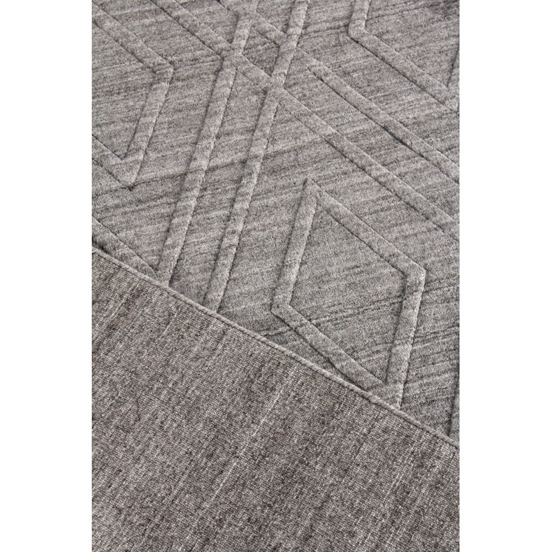 Castelli Geometric Area Rug in Gray, Rectangle 14' x 18'