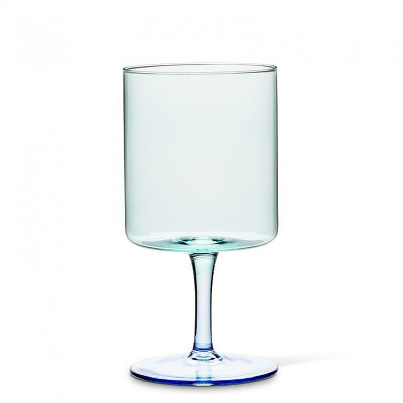 Verre à pied court tout usage