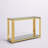Eesha 47.25'' Glass Top Console Table-52490779