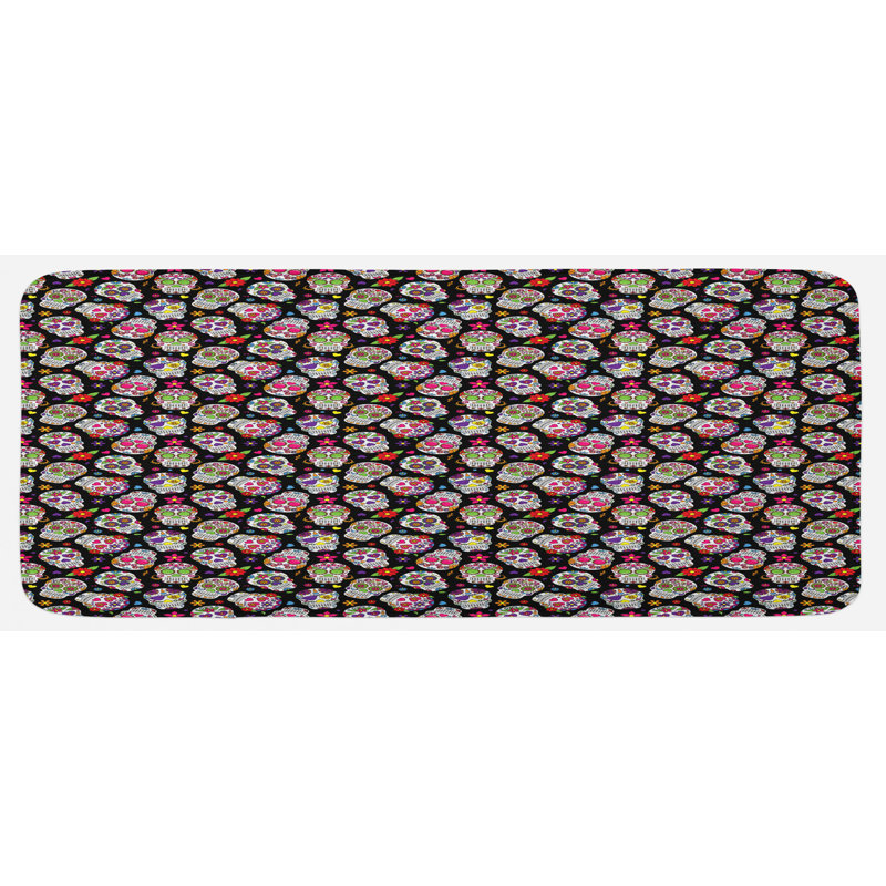 Tapis de cuisine en crâne de sucre