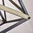 Boise 5 - Light 33.7"W Black/Copper Pendant