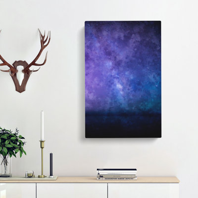 The Milky Way Stars Above Malta - Wrapped Canvas