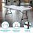 72'' Rectangular Portable Banquet Table-87290851