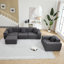 Ensemble de salon et canapé modulaires en mousse compressée 4 pièces Modern-1557156923