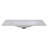36''X18'' Bathroom Sink With 3 Holes 8" Centerset, Resin Bathroom Vanity Sink Top With Overflow, Drop In Bathroom Vessel Sink Rectangle Ideal  Small Spaces,