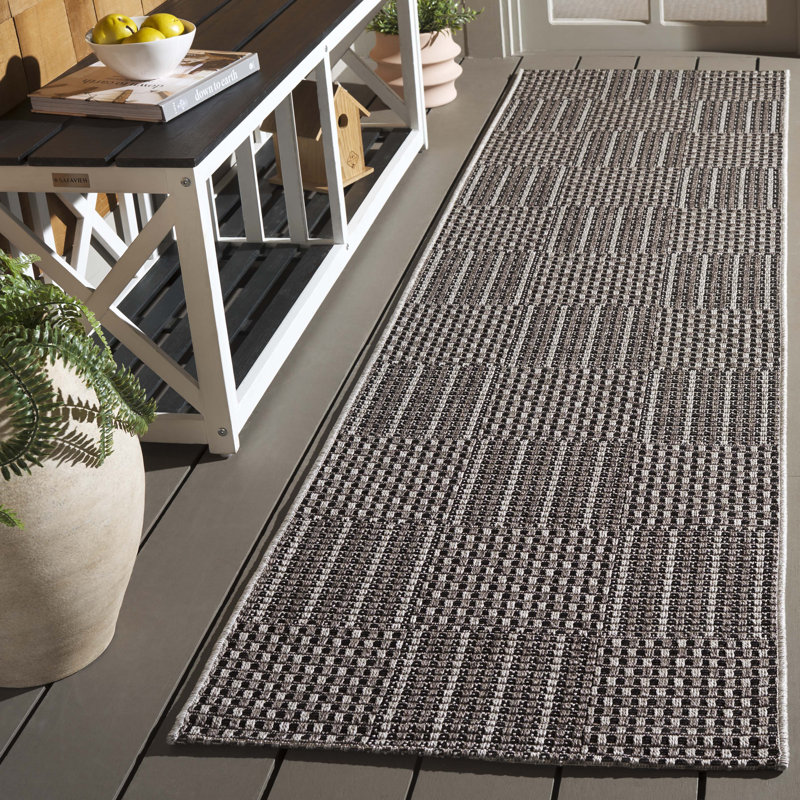 Tapis intérieur / extérieur Fultonville Sisal, Tapis de couloir 2 pi 2 po x 8 pi