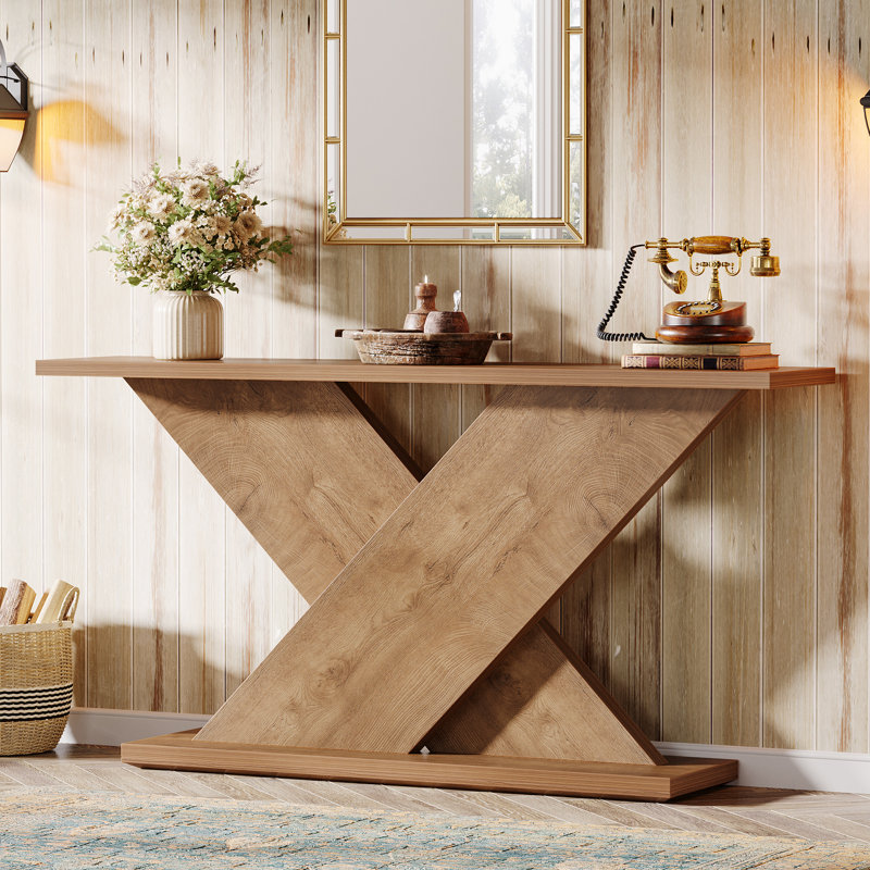 63" Farmhouse Console Table
