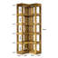 Bibliothèque de coin 71 "avec rangement