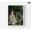 «La Promenade» par Pierre-Auguste Renoir, idée de cadeau de peinture classique, impression d'affiche très grand Renoir, décoration d'anniversaire-110567013-110567016-110567019