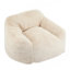 Indoor Armchair Style Bean Bag, Beige