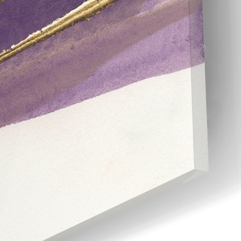 «Gilded Amethyst I» par Chris Paschke, H 24 po x l 16 po x P 0,2 po