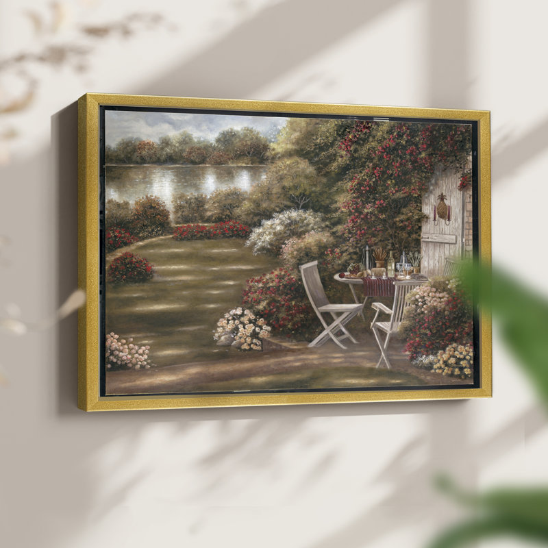 Laura's Place - Reproduction encadrée - Restickable, H 8 po x l 10 po