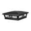 Éclairage de poteau de clôture en métal à DEL intégrée à énergie solaire 6 po x 6 po avec adaptateur de base inclus Cambridge-38377936