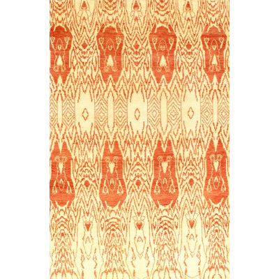 Wool Ikat Area Rug