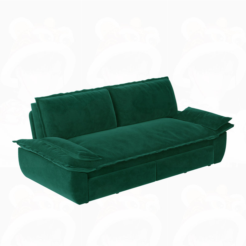 Canapé-lit convertible 3-en-1, Vert