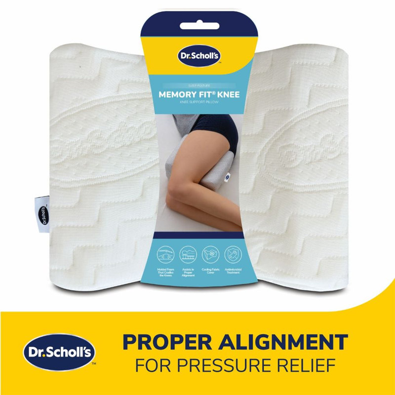 Dr. Scholl's Memory Fit Knee Support Pillow
